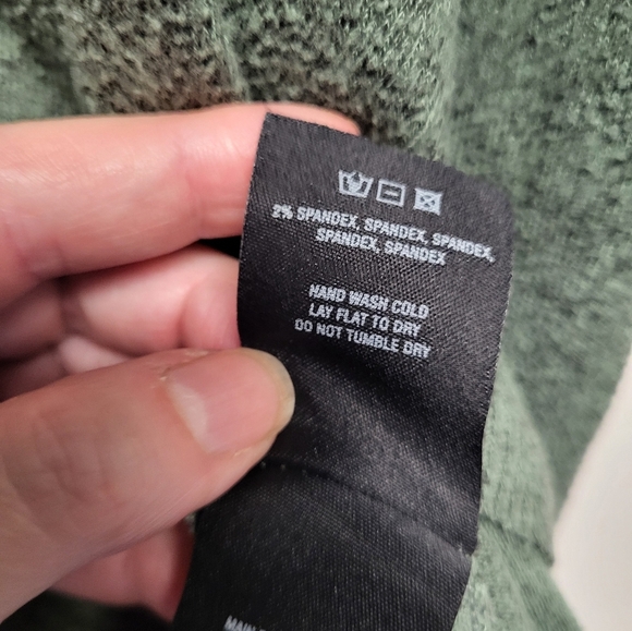 Anthropologie Postmark Women's Green Cowl Neck Sweater Soft Knit - Size S - Picture 6 of 6